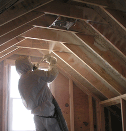 Edmonton AB attic spray foam insulation